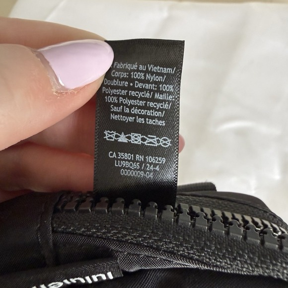 Lululemon Everywhere Belt Bag Womens O/S Black Disney Mickey Mouse Collab